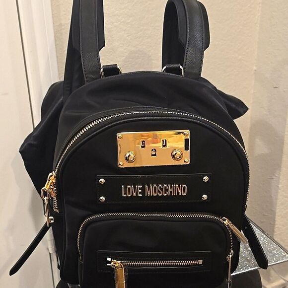 Love Moschino Eco-Sustainable Nylon Timeless Backpack main image 6